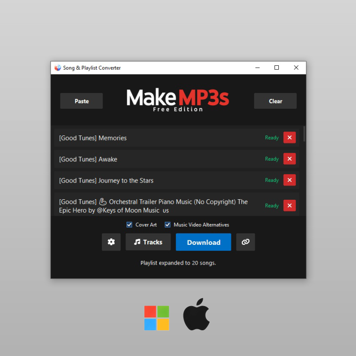 Make MP3s Screenshot